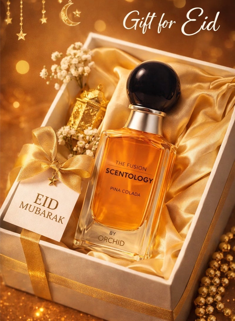 Orchid Pina Colada Unisex Eau De Parfum 100ml – Tropical Woody Vanilla Musk Long-Lasting Perfume for Men & Women - Image 4