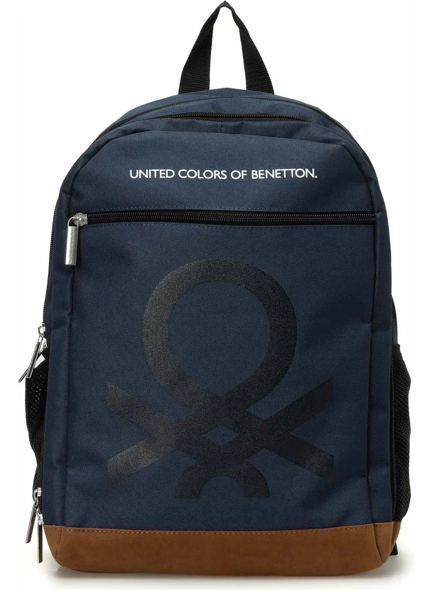 UNITED COLORS OF BENETTON OVERQ-13054 4pr Navy Blue Unisex Backpack