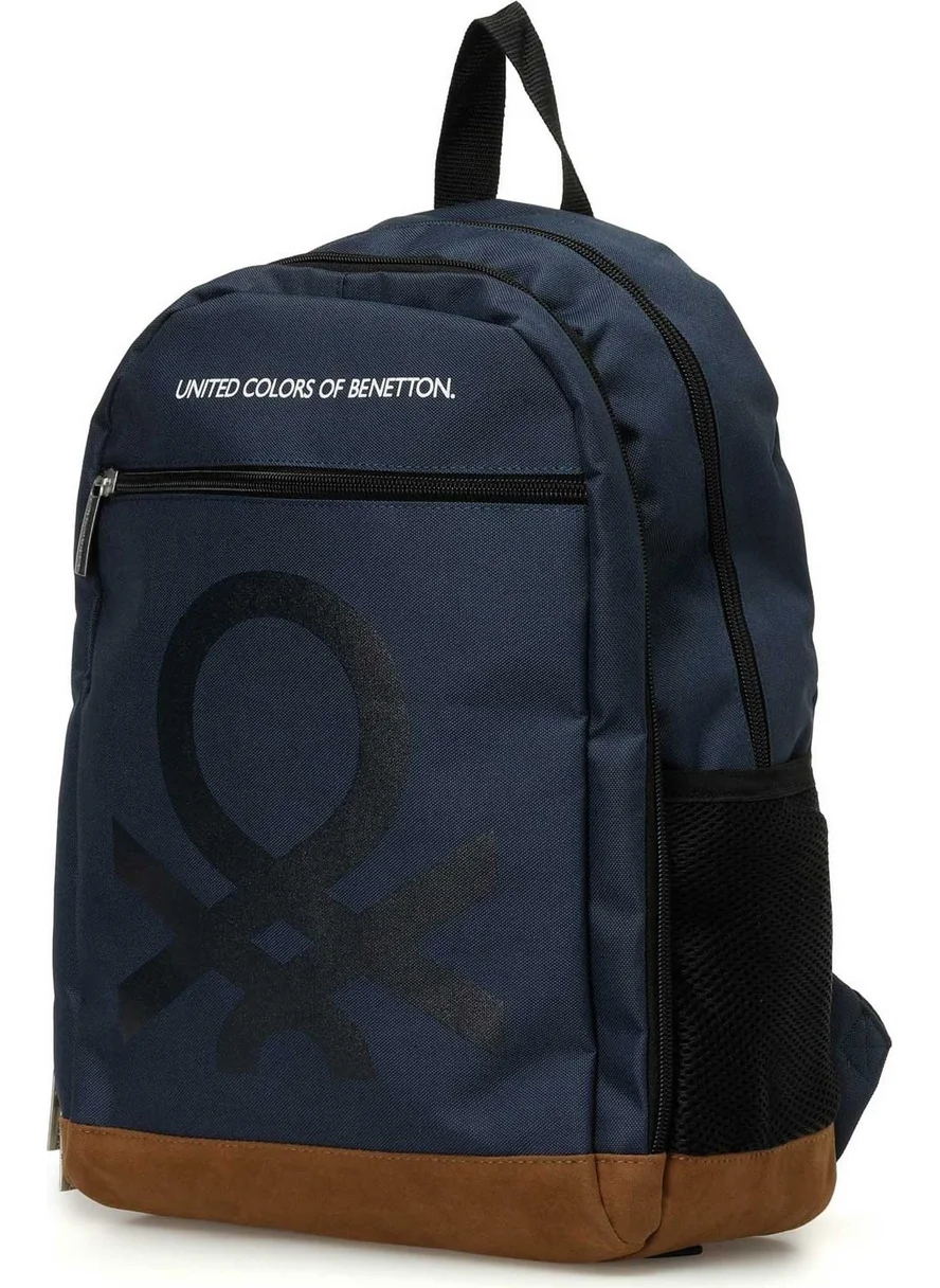 UNITED COLORS OF BENETTON OVERQ-13054 4pr Navy Blue Unisex Backpack