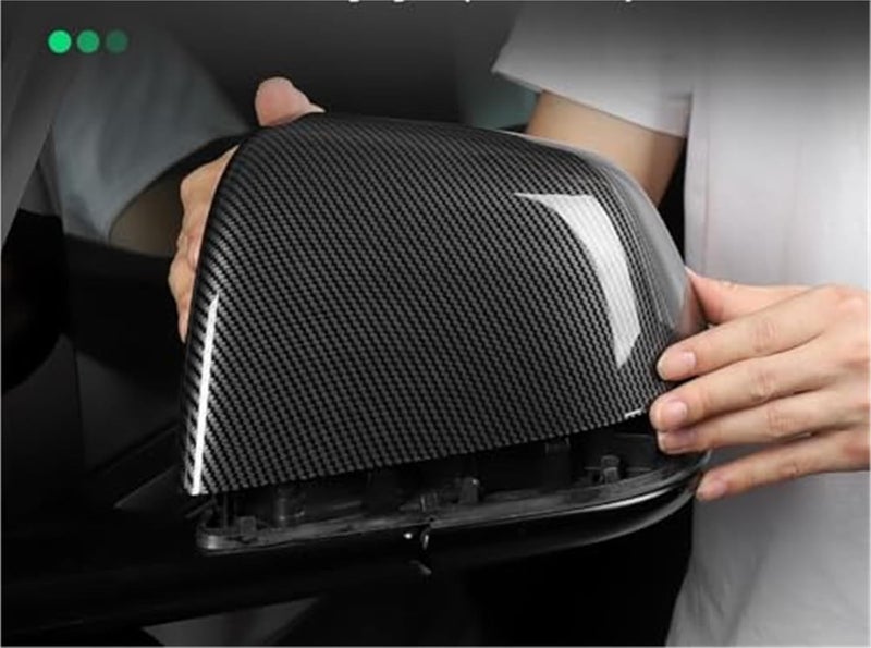 Wivplex Car Rearview Mirror Cover for Tesla Model 3 and Model Y - Image 2