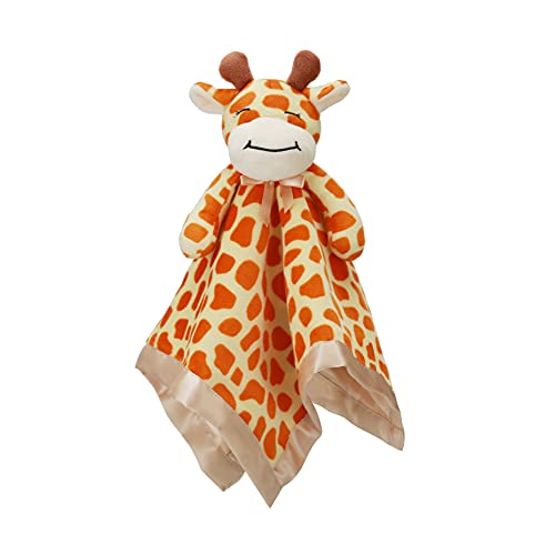 Pro Goleem Giraffe Loveys for Babies Soft Security Blanket Snuggle Toy Stuffed Animal Blanket Unisex Baby Lovie Baby Gifts for Infant and Toddler 16 Inch - Image 1