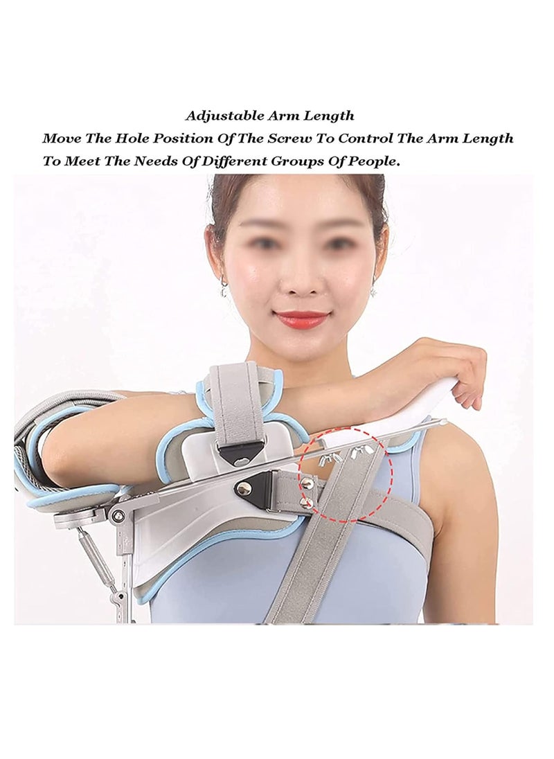 M MIAOYAN - Shoulder Abduction Sling for Rotator Cuff Surgery Broken Arms Clavicle Rotator Cuff Shoulder Dislocation Injuries Fractures Sprains Elbow Arm Injury Recovery Left or Right Arm - Image 1