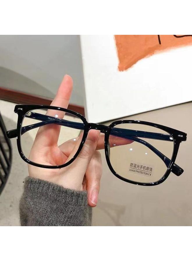 Generic Frosted Black Frame Ultra-light Myopic Glasses Male Professional Matching Degree Anti-blue Color Mask Female Eye Frame Generation Hair 