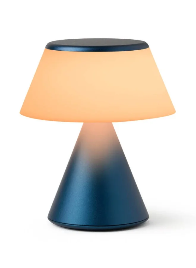 LEXON DARK BLUE Luma S Portable LED Lamp With Synchronization Feature  | Best Price UAE