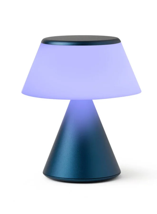 LEXON DARK BLUE Luma S Portable LED Lamp With Synchronization Feature  | Best Price UAE
