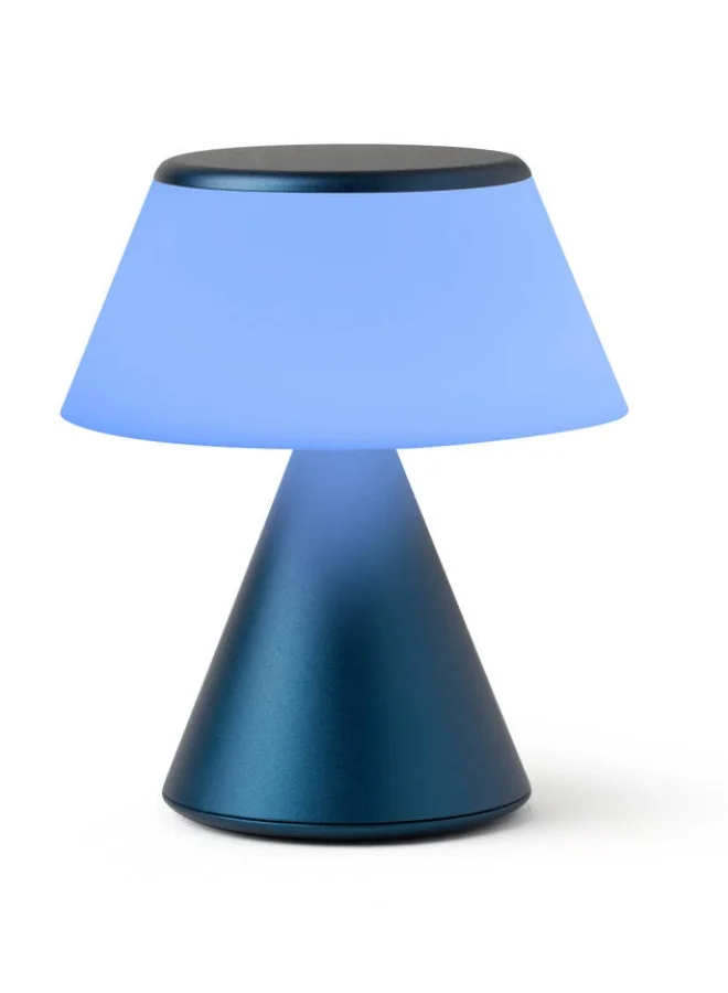 LEXON DARK BLUE Luma S Portable LED Lamp With Synchronization Feature  | Best Price UAE