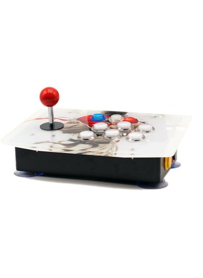General PS4 Bluetooth Mobile Phone Android Wireless PS3 PC STEAM SWITCH Game Street Fighter 5 Fighting Arcade Rocker-Product Color:Mobile Phone Wired WS01 Competitive Version  - Image 2