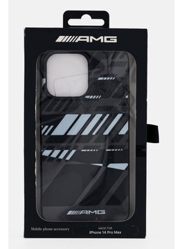 AMG Iphone 14 Pro Max Expressive Graphic Print Protective Case, Black  - Image 1