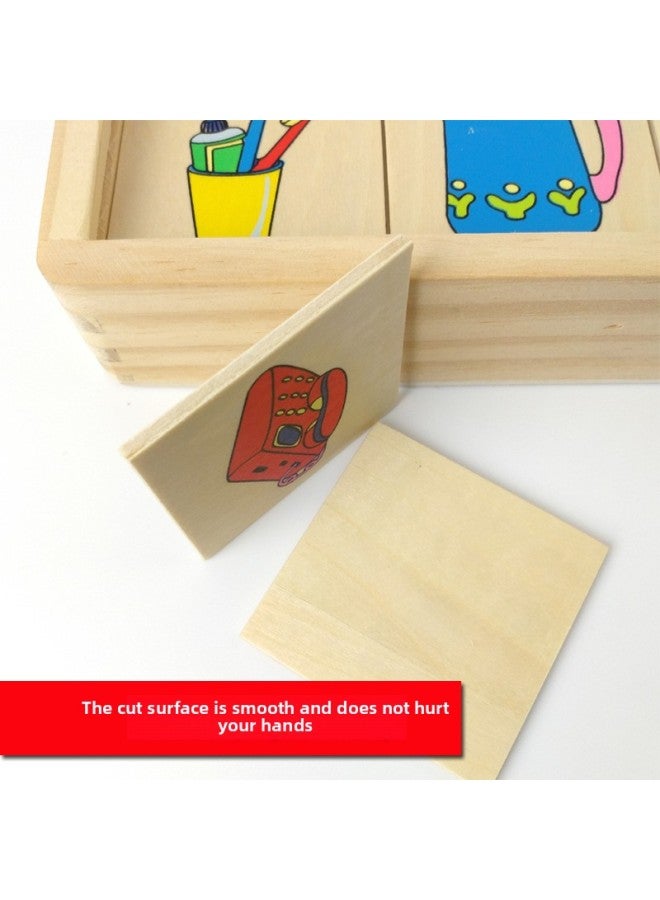 لعبة مطابقة ظل مونتيسوري لرياض الأطفال والتعليم المبكر للمنطقة التعليمية، أدوات تعليمية لمراقبة الأطفال وتركيزهم - اللون: نسخة تحلل ظلال MT - Image 4