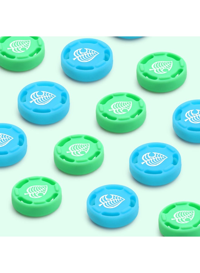 Nintendo Switch Handle Key Cap Switch Rocker Cap Nintendo Switch Silicone Cap-Product Color:GNS-1-056 Blue Background White Bear  - Image 3