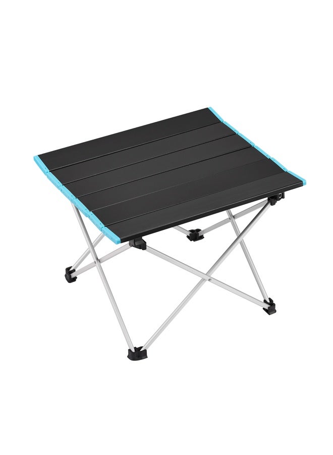 لوازم طاولة تخييم قابلة للطي صغيرة - 40×35×29 سم، وزن 0.9 كجم - طاولة خارجية محمولة وخفيفة الوزن مع سطح طي قابل للطي وحقيبة حمل، مثالية للرحلات، الشاطئ، الشواء، التنزه وصيد السمك - Image 5