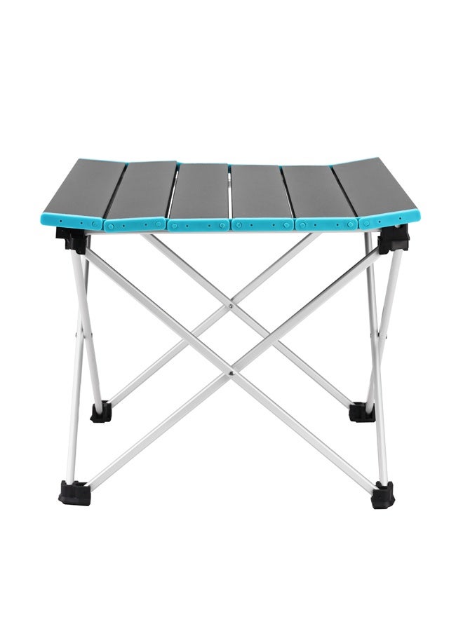 لوازم طاولة تخييم قابلة للطي صغيرة - 40×35×29 سم، وزن 0.9 كجم - طاولة خارجية محمولة وخفيفة الوزن مع سطح طي قابل للطي وحقيبة حمل، مثالية للرحلات، الشاطئ، الشواء، التنزه وصيد السمك - Image 3