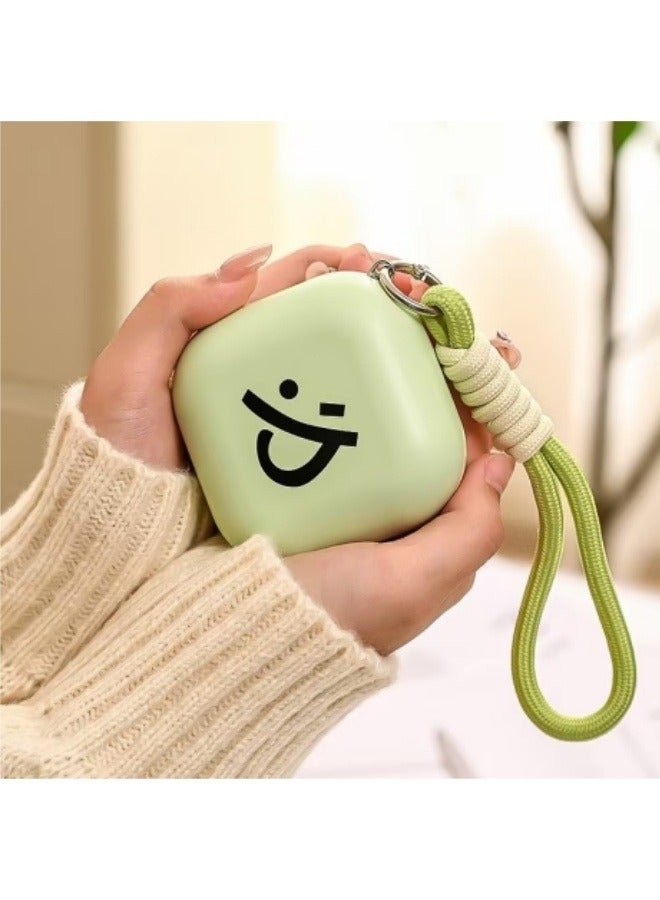 Generic Winter Cube Hand Warmer USB Rechargeable Smart Constant Temperature Hand Warmer Portable Electric Hand Warmer Green  - Image 1