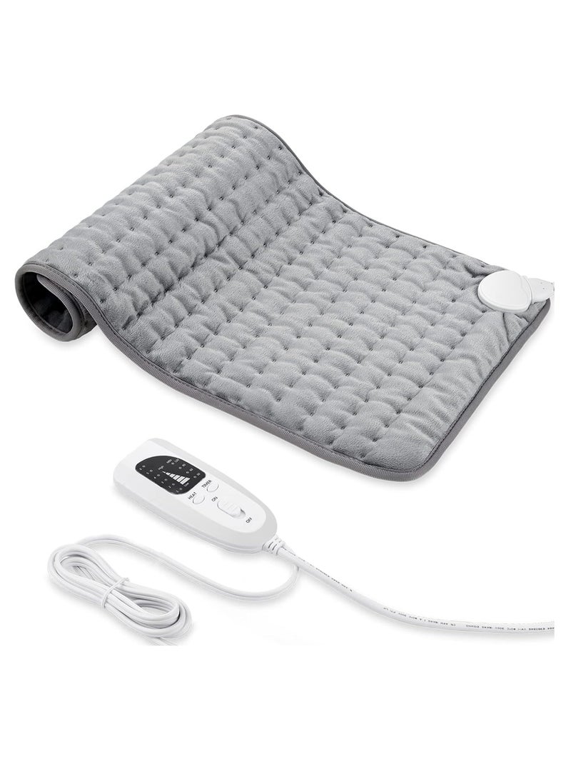 Heating pad, Electric Heat Pad with Automatic Switch-Off and 6 Temperature Levels Heating pad for Back Neck Shoulder Belly Heating Technology - Machine Washable. - Image 1