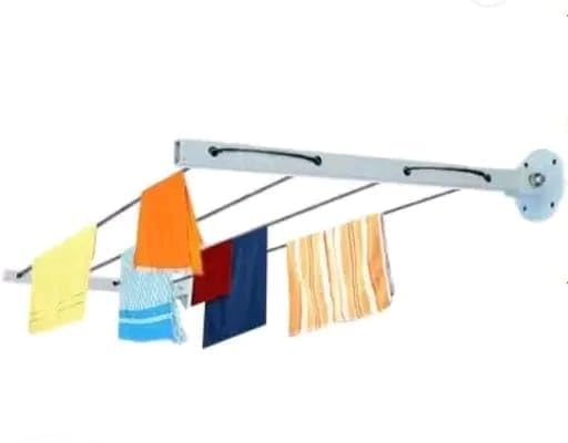 Generic Ultimate Space Saver Foldable Wall Mounted Drying Rack for Balcony Small Spaces  - Image 5