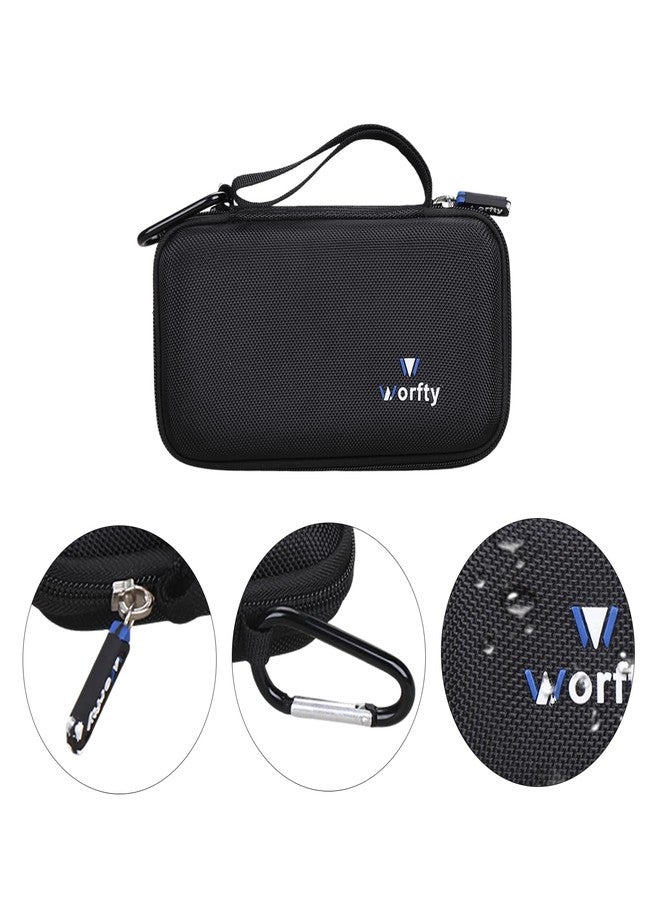 worfty Case for Trimui Smart Pro 5 inch Handheld Game Console - Hard Travel Protective Carrying Storage Bag (Case Only) (Black) - Image 4