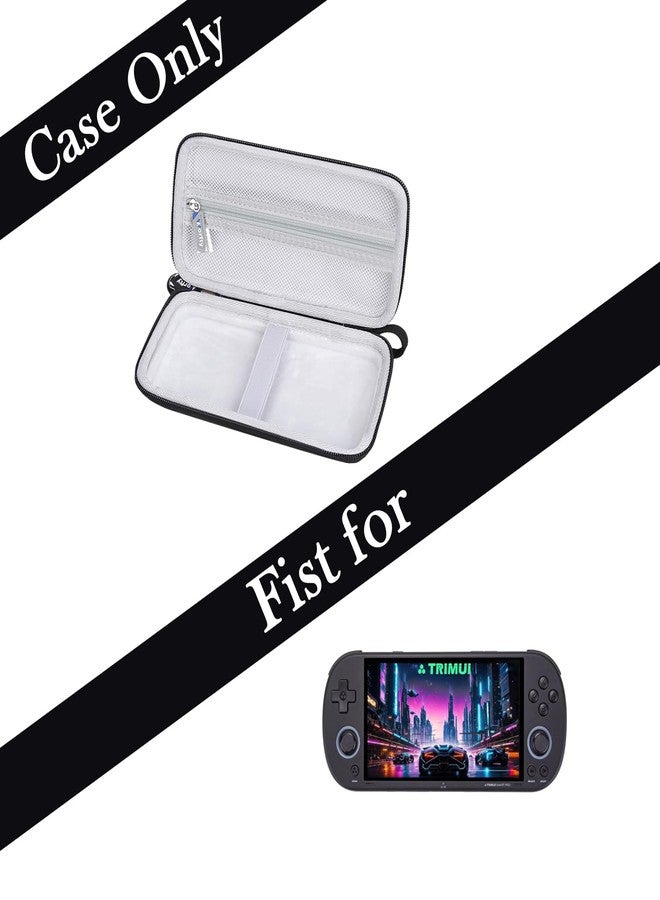 worfty Case for Trimui Smart Pro 5 inch Handheld Game Console - Hard Travel Protective Carrying Storage Bag (Case Only) (Black) - Image 2