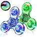 Gigilli Fidget Spinners for Kids 2 Pack Light up Sensory Fidget Toys Adults Kid 4812 Glow in The Dark ADHD Autism Toys 57 Boys Girls LED Classroom Prizes Party Favors Mini Fidgets for Toddler - Image 2