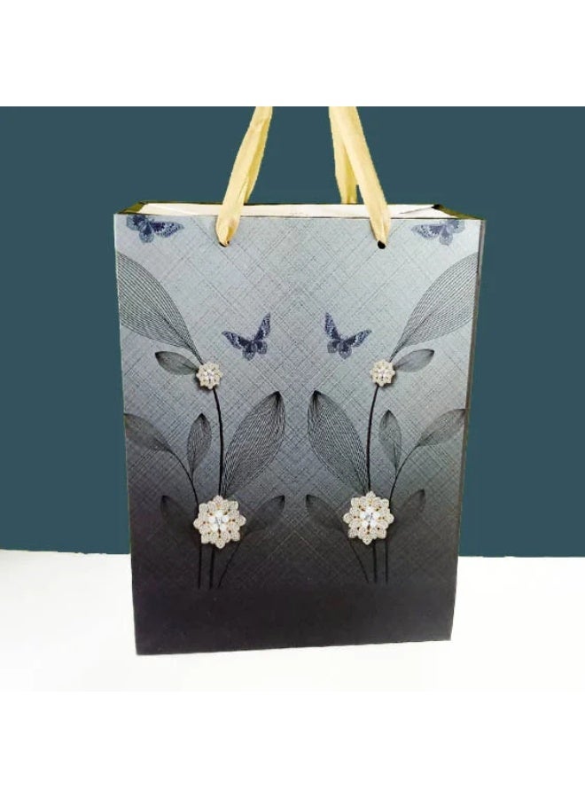 6 attractively designed multi-colored gift bags – for presenting gifts (size 50×40 cm) - Image 1