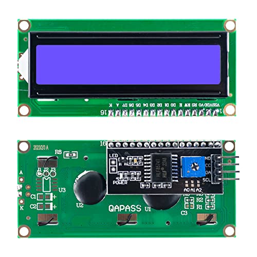 Hosyond 3pcs I2C IIC 1602 LCD Display Module 16x02 LCD Screen Module for Arduino Raspberry Pi - Image 2
