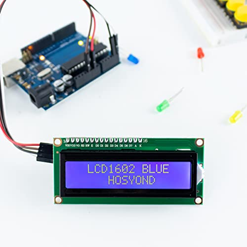 Hosyond 3pcs I2C IIC 1602 LCD Display Module 16x02 LCD Screen Module for Arduino Raspberry Pi - Image 4