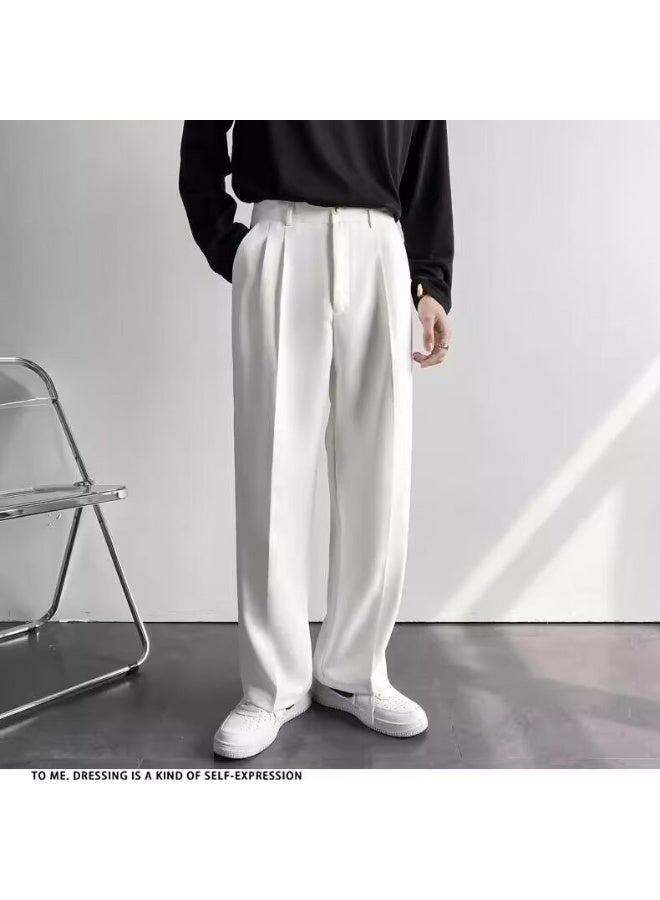 Shougu Men's Fashionable Casual Business Suit Pants  - Image 1