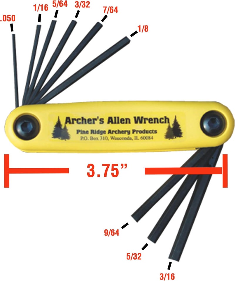 Pine Ridge Archery Archer's Allen Wrench Set and Holster Combo Kit - Image 3