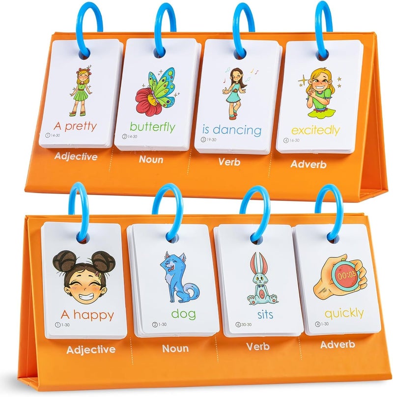 Alened Sentence Building for Kids Speech Therapy Toys for Toddlers 34 Learn to Read Phonics Games Special Education Homeschool Classroom Supplies - Image 3