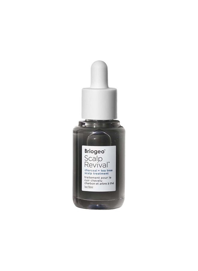 Briogeo - Briogeo Scalp Revival Charcoal + Tea Tree Scalp Treatment, Scalp Serum to Soothe a Dry, Flaky, Itchy Scalp, Absorb Oil, Hydrate Dry Scalp, Clarify Build Up, Vegan, Cruelty-Free, 1 fl oz - Image 1