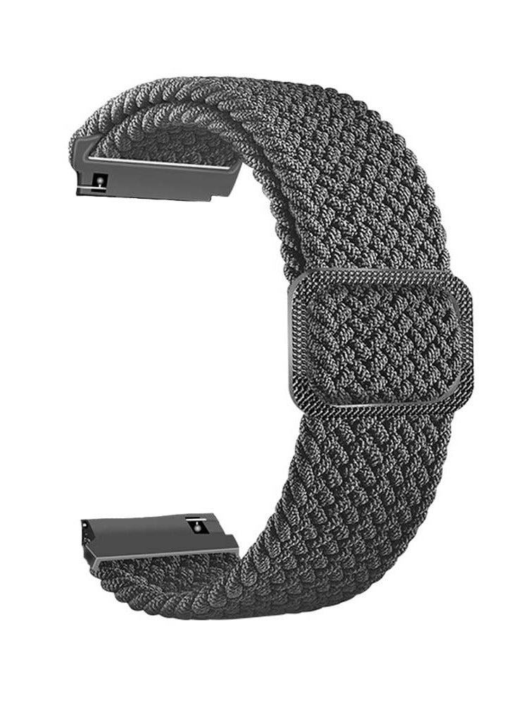 FITME Braided Nylon Replacement Bands For Garmin Venu 2 Plus / Venu Sq 2 (20mm) - Image 1