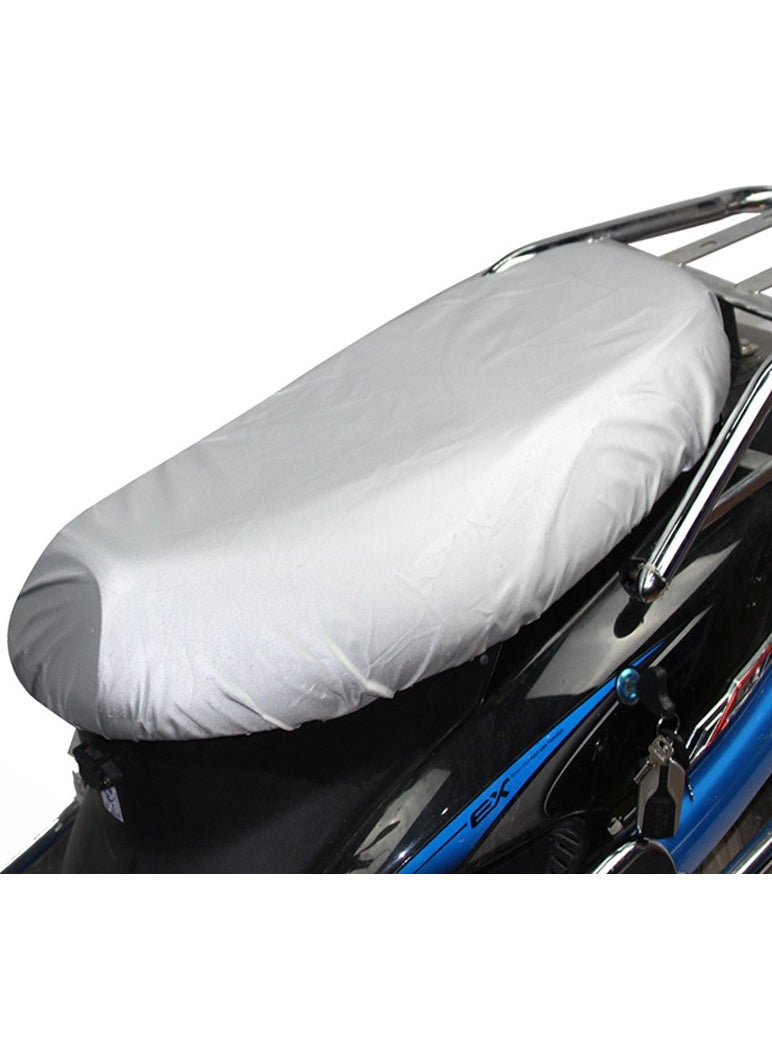 Zoli Motorcycle-Scooter Gray Saddle Canvas Waterproof Easy Installation Xl Size  - Image 1