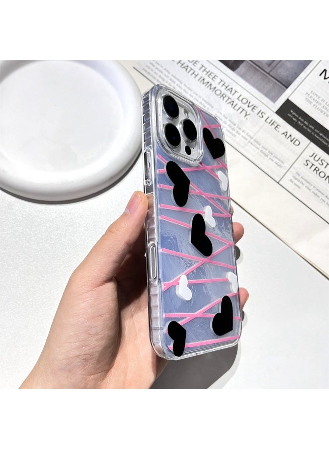 NIBEMINENT Light Luxury Retro Protective TPU Case Cover For iPhone 14 Pro Clear - Image 2