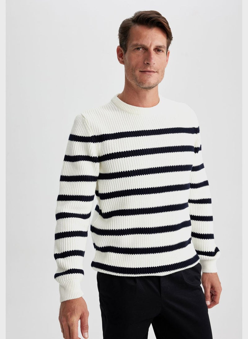 DeFacto Striped Knitted Sweater  - Image 3