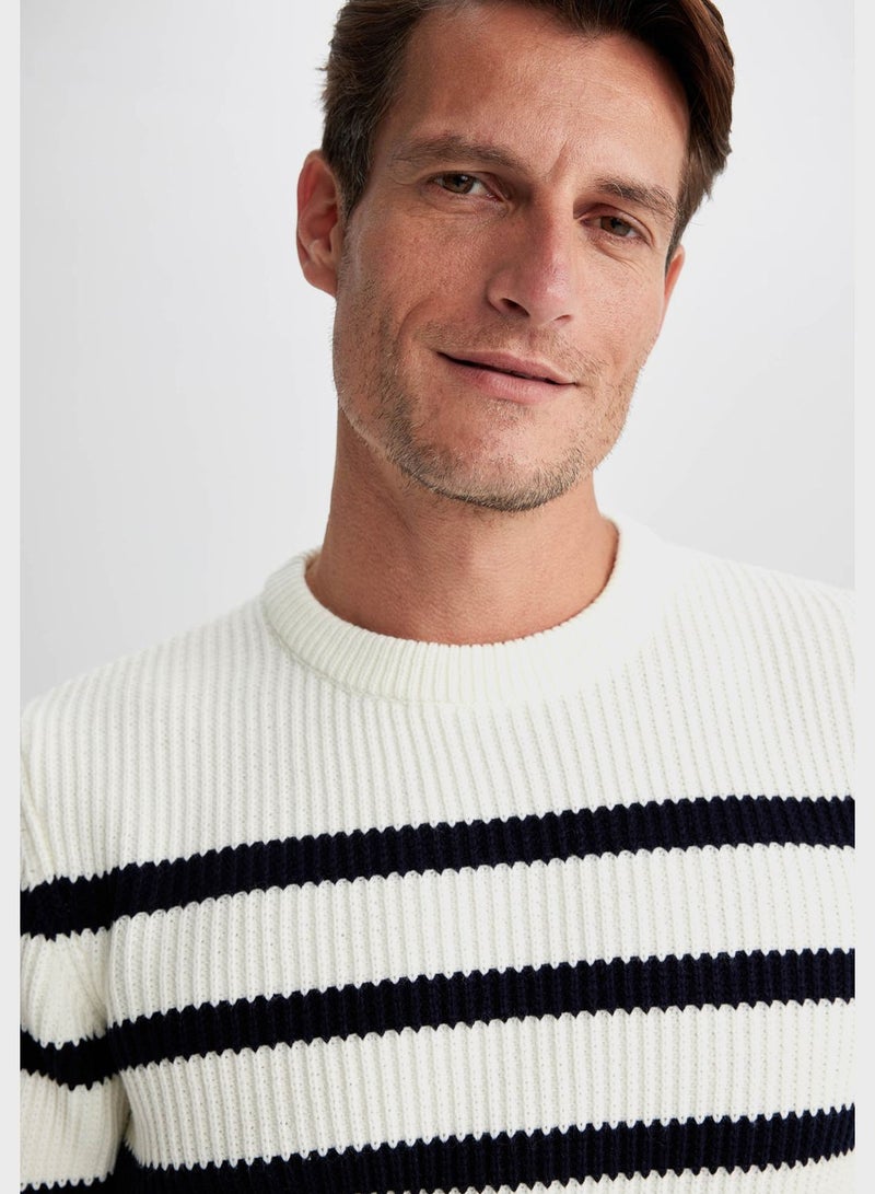 DeFacto Striped Knitted Sweater  - Image 2