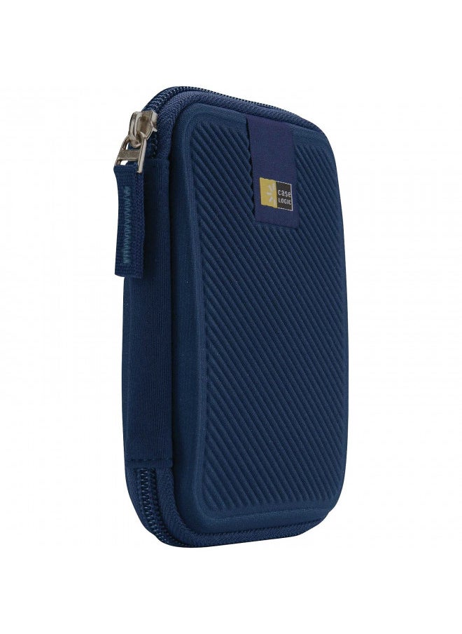 CASE LOGIC Case Logic EHDC-101Blue Hard Shell Case for 2.5-Inch Portable Hard Drive Dark blue  - Image 1