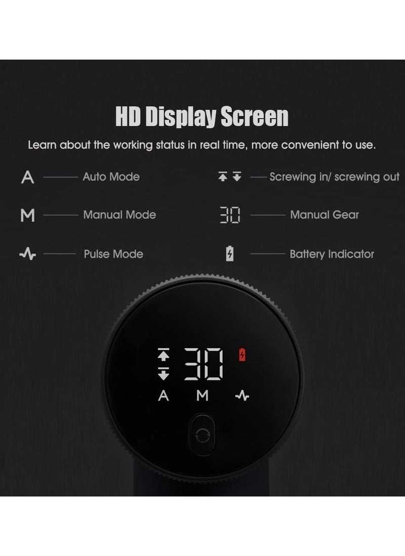 Xiaomi Xiaomi 12V Max Brushless Cordless Drill, 30nm Powerful Torque, 30-speed Precision Control, 3 Operating Modes, Smart Display, Gray  - Image 5