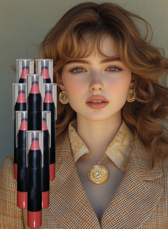 Generic 8 Pieces Vitamin C And Moisture Lipstick No.08  - Image 1