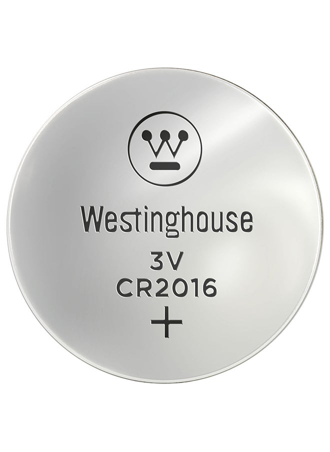 Westinghouse - Westinghouse Lithium CR2016, 3V, 80mAh Battery - Image 1