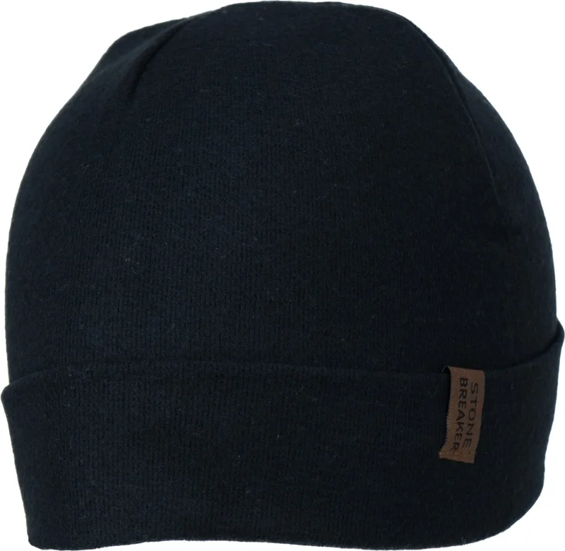 اوبلاند Men's Winter Beanie Folded Model Cotton Breathable Flexible Windproof Soft Lightweight