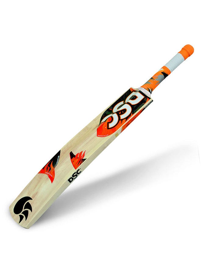 DSC - Wildfire Blaze Kashmir Willow Cricket Bat ( Size: 6, Ball_ type : Tennis Ball, Playing Style : All-Round ) - Image 1