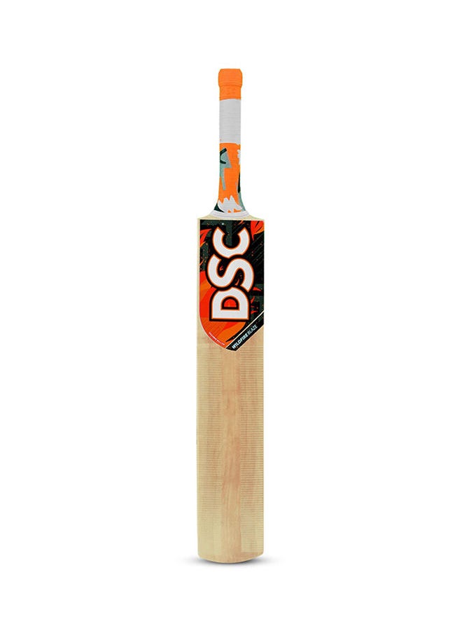 DSC - Wildfire Blaze Kashmir Willow Cricket Bat ( Size: 6, Ball_ type : Tennis Ball, Playing Style : All-Round ) - Image 1