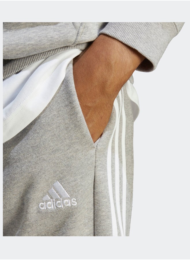 Adidas Essentials French Terry Tapered Cuff 3-Stripes Joggers  - Image 4