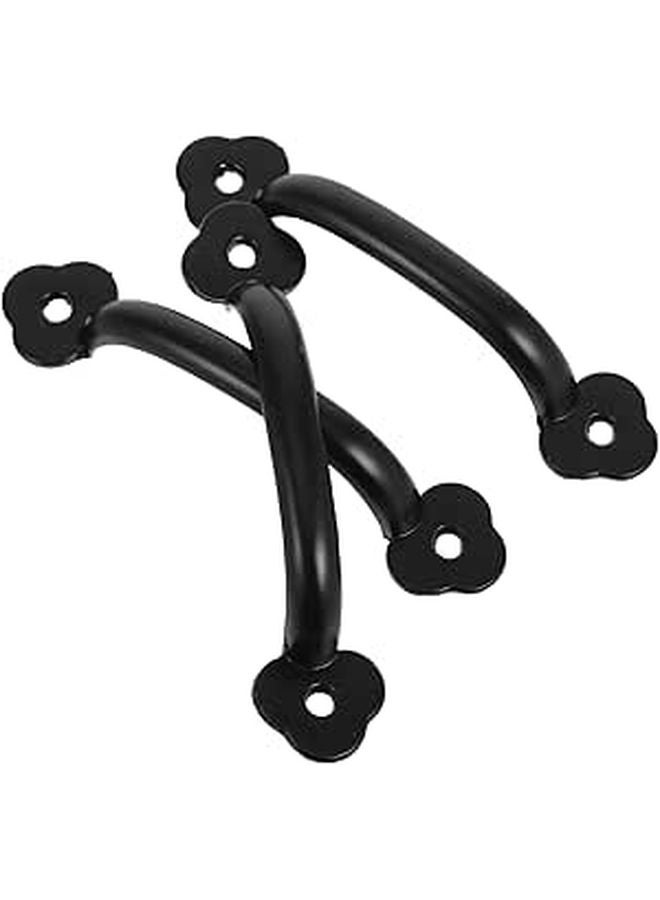 Vintage Cabinet Drawer Pull Handles Retro Metal 3Pcs with Mounting Screws - Image 1