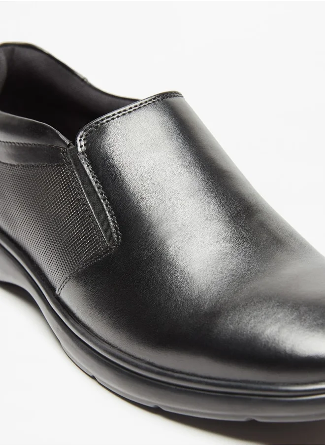 Le Confort Men Textured Slip-On Loafers