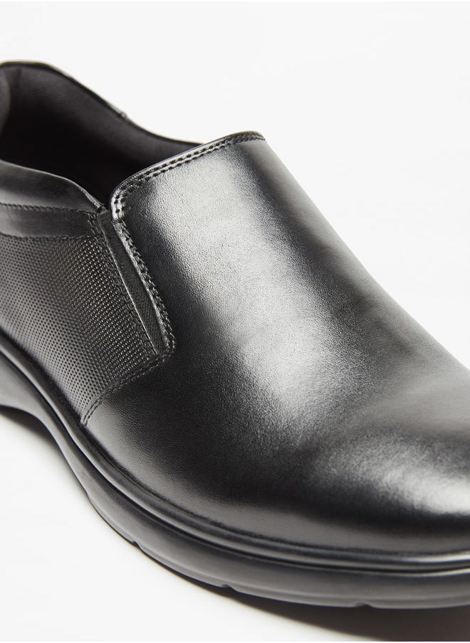Le Confort Men Textured Slip-On Loafers  - Image 4