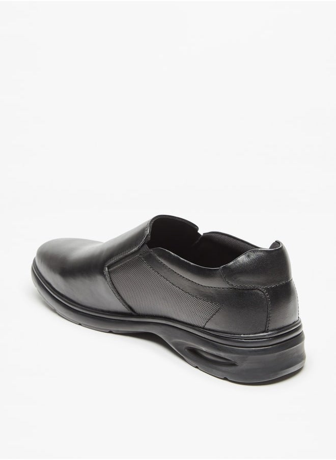 Le Confort Men Textured Slip-On Loafers  - Image 3