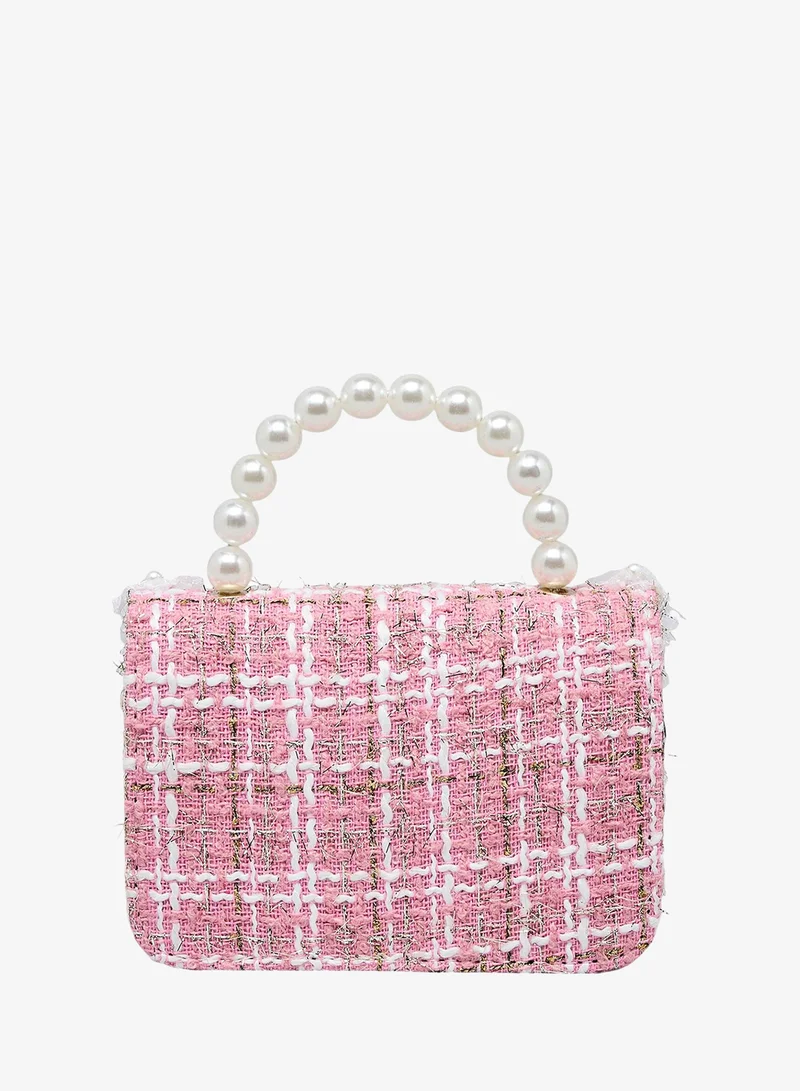 أر أند بي Tweed Top Handle Bag