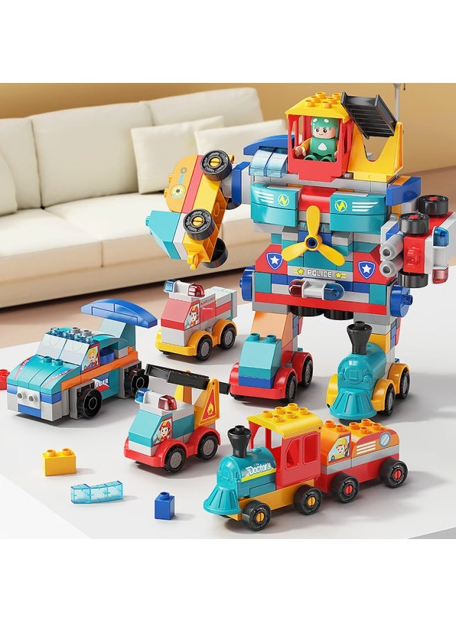 Feelo Large Particle Building Blocks Toy Compatible With Lego, Robot Toy For Boys And Girls, Holiday And Birthday Gift 1669 - Image 1