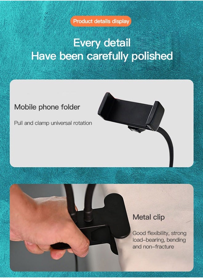 2-In-1 LED Fill Light With Mobile Phone Bracket