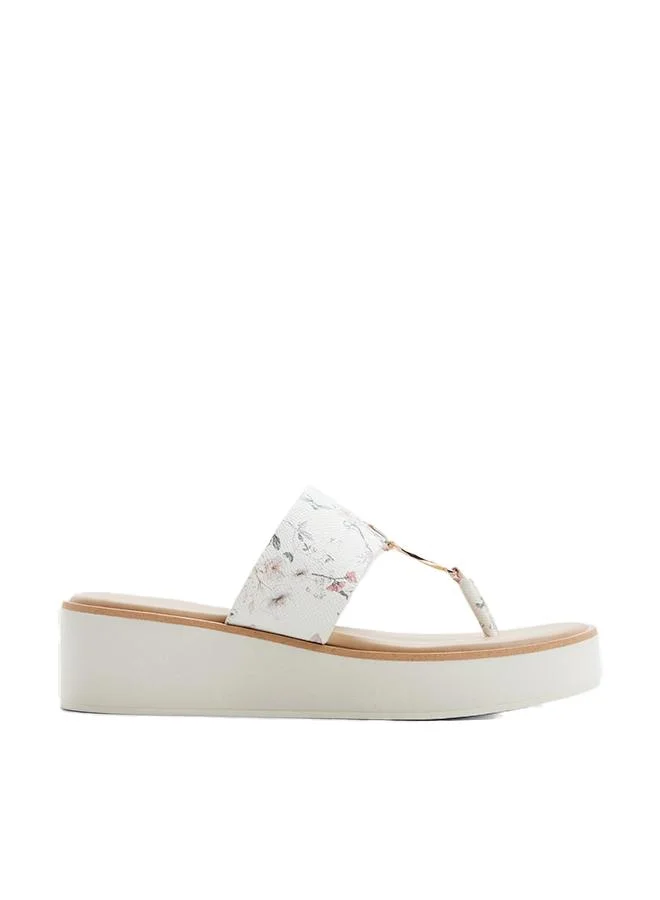 Trenala Ladies Multi Color Beach Sandals
